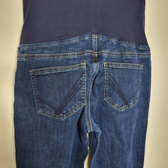 Soon Maternity Heavenly Overbelly Skinny Jeans Blue - Picture 10 of 16